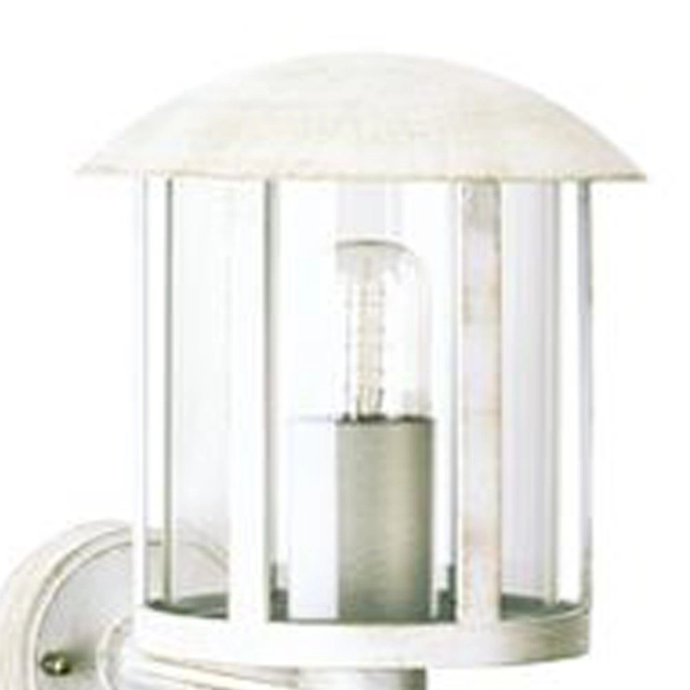 Witte wandlamp buiten Holli met goud Albert 4007235718348