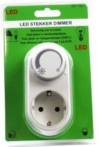 Stekker Dimmer LED 3-24w dimbaar Vtac 8716044004868