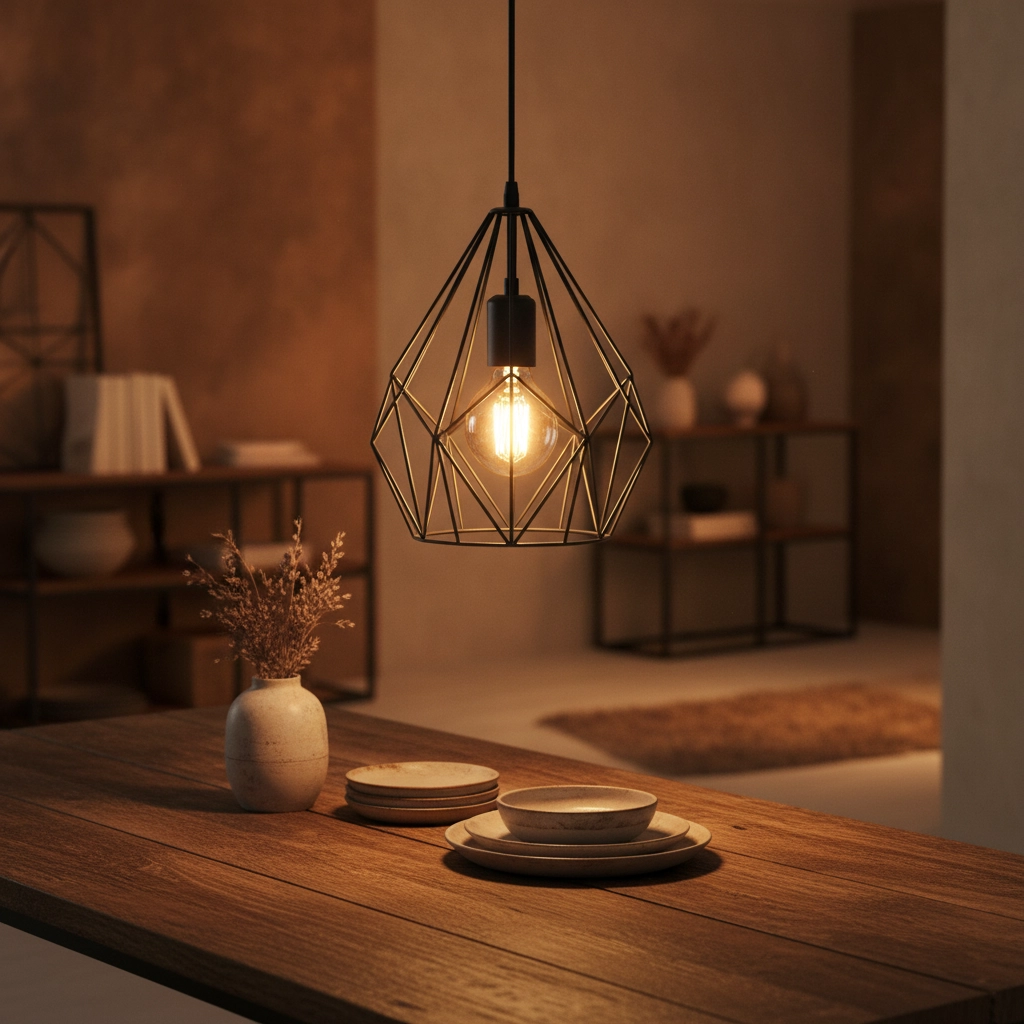 Draad hanglamp Carlton Ø 24cm