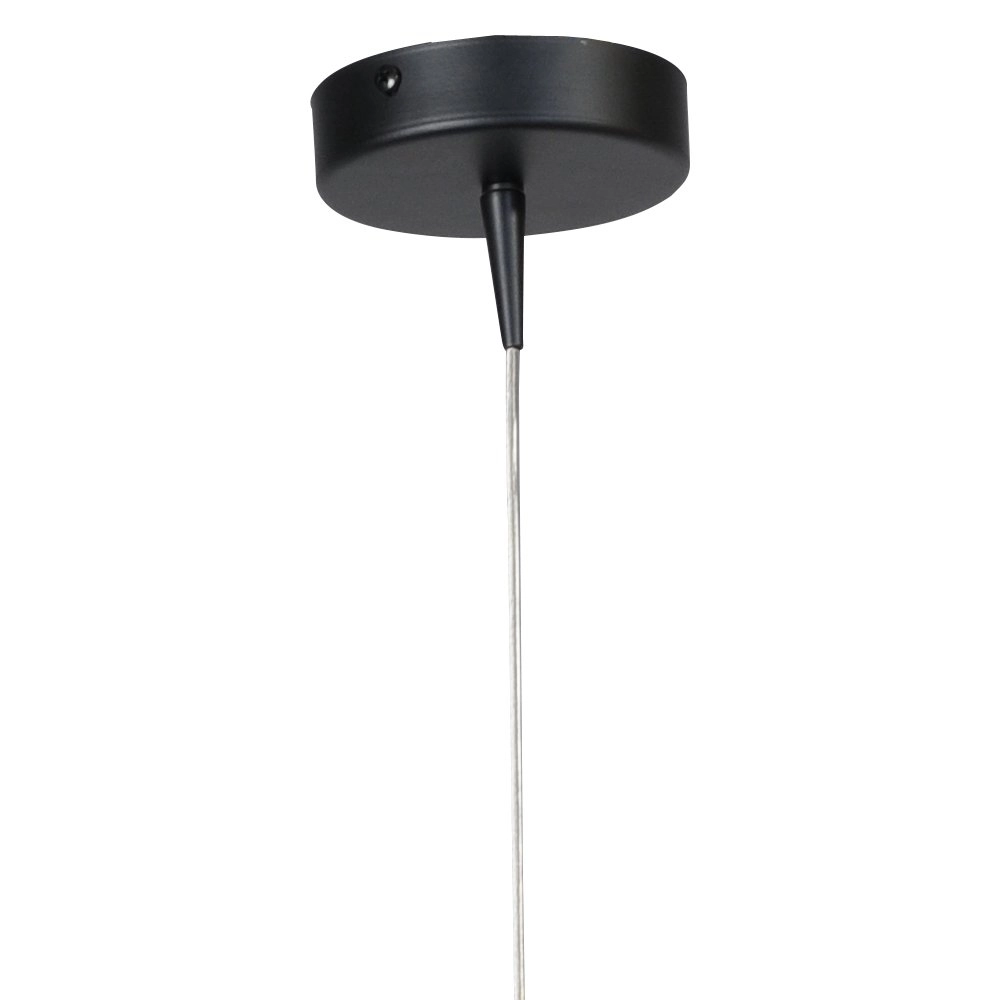 Zwarte pendel hanglamp Flute Masterlight 8718121211121