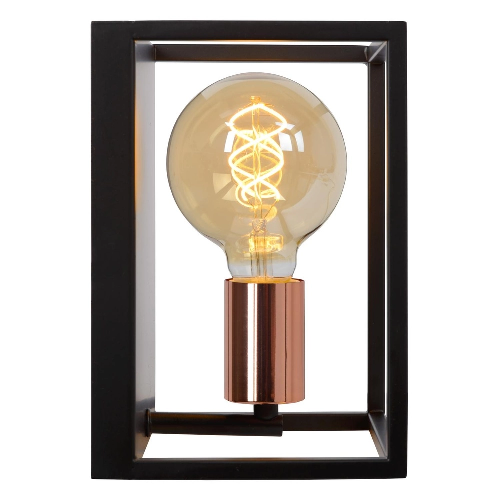 Wandlamp Arthur zwart Lucide 5411212082893