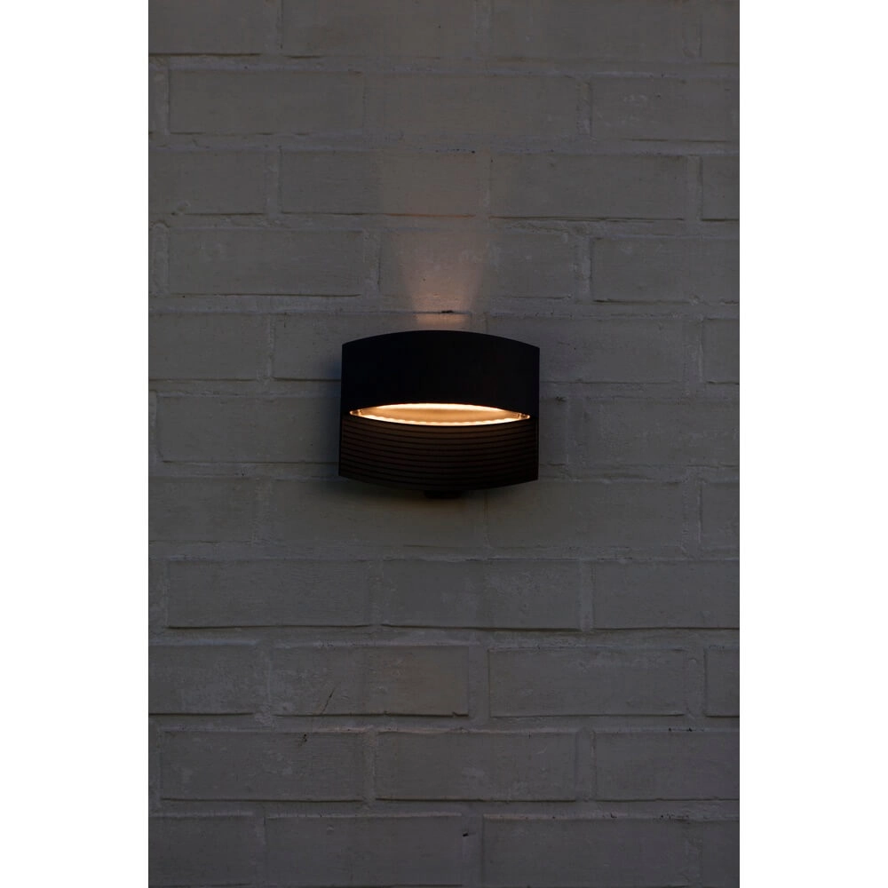 Led buitenlamp Lotus zwart Lutec 6939412016733