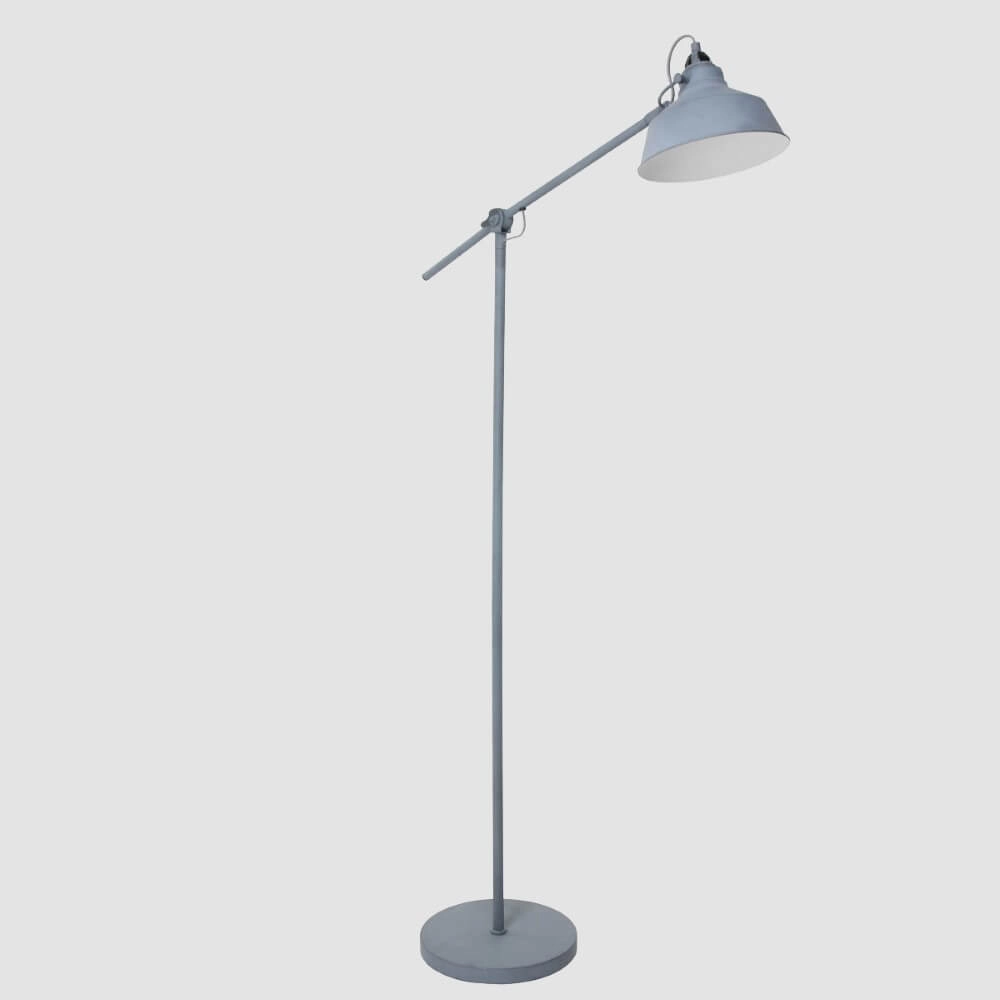 Vintage leeslamp Mexlite 130cm grijs Steinhauer 8712746122497