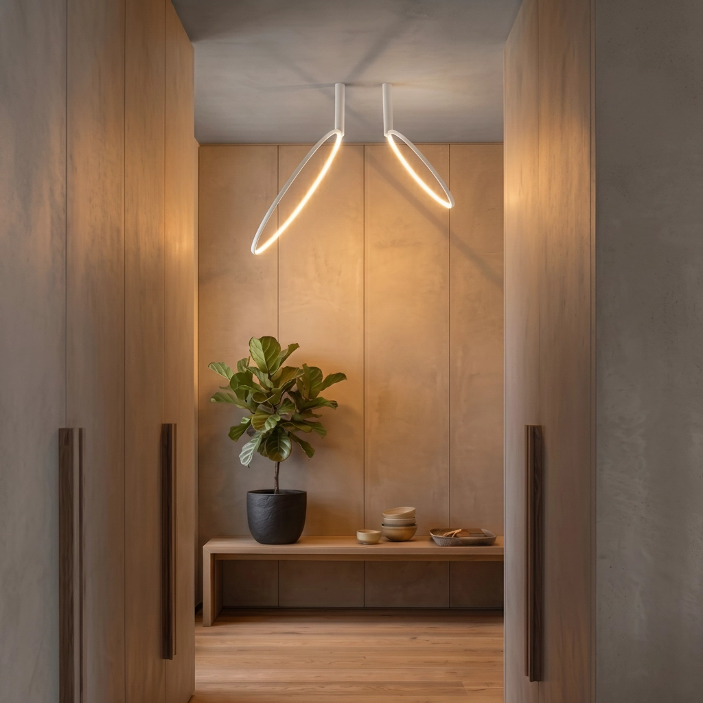 Design plafondlamp Garve wit Ø 40cm en Ø 60cm