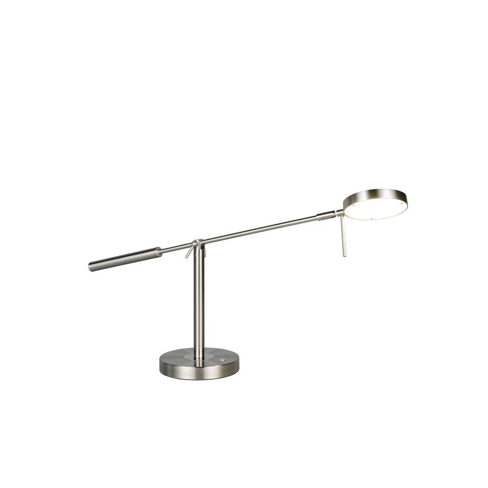 Bureaulamp Monza nikkel Trio 4017807693263