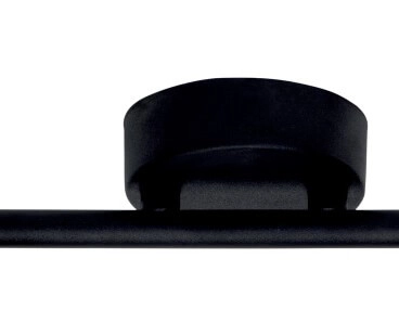 Zwarte plafondlamp Elhi 2-lichts Brilliant 4004353306556