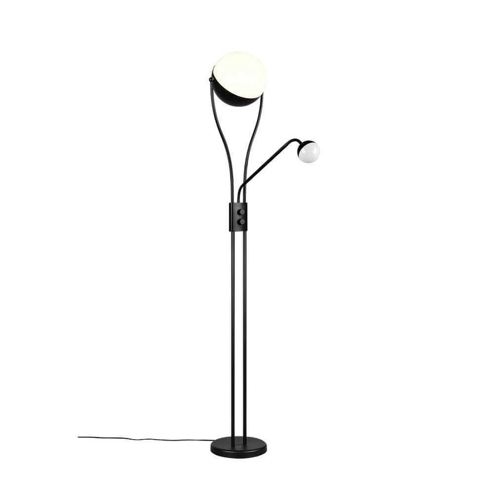 Leeslamp Chris zwart 2-lichts Trio 4017807642964