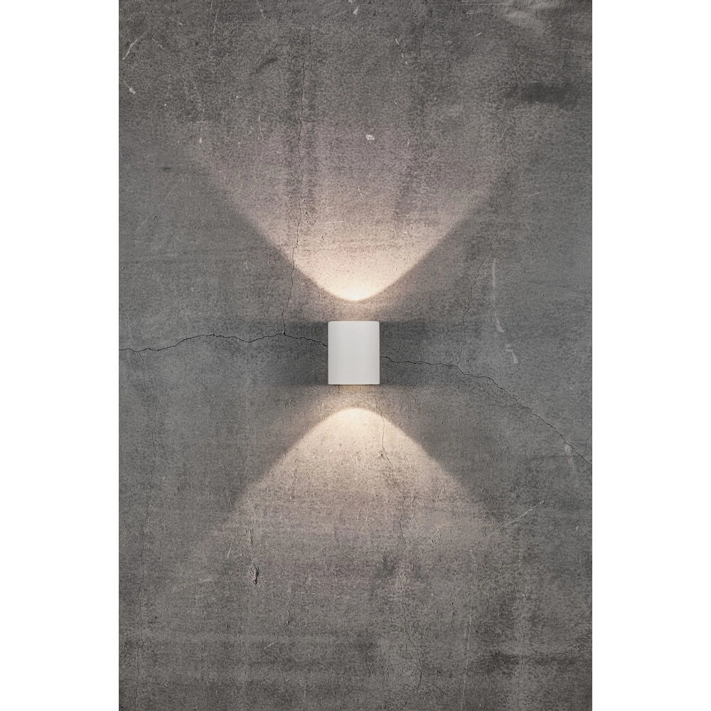 Opbouwspot Canto wit up & down Nordlux 5701581482388