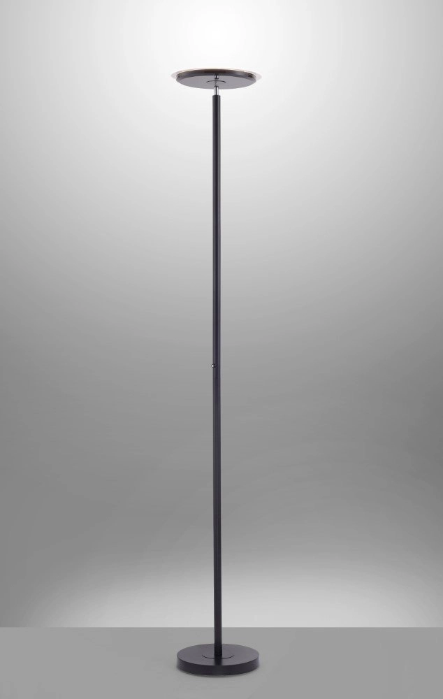 Design leeslamp Hans Round zwart Just Light 4043689949945