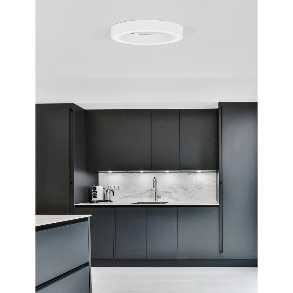 Plafondlamp Morbido wit Ø 60cm Lyora 5212017438577