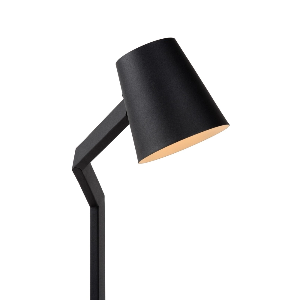 Zwarte leeslamp Mizuko design Lucide 5411212201737