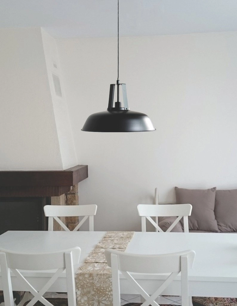 Landelijke hanglamp Nero Ø 45cm Artdelight 8719831731138