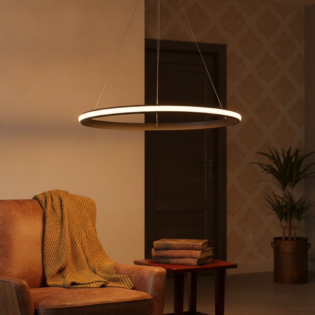 Design hanglamp Aries zwart Ø 74cm