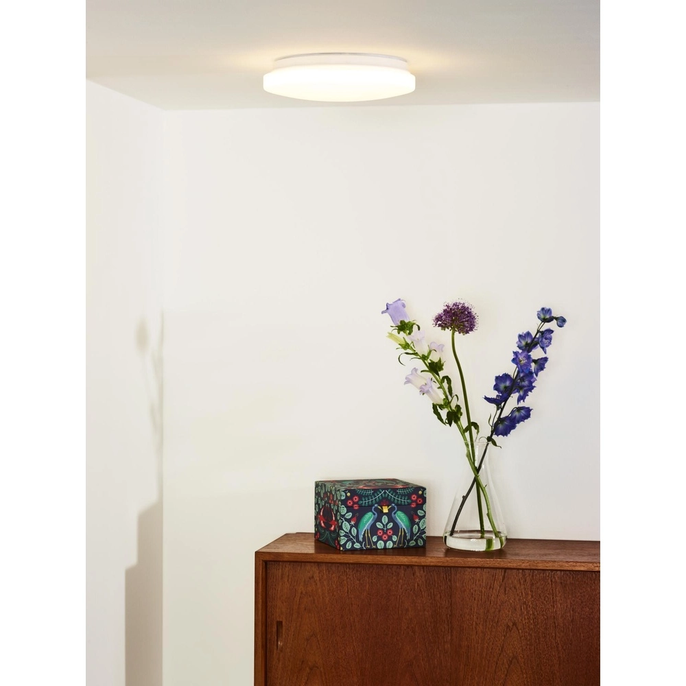 Plafonniere Otis Ø 26cm wit Lucide 5411212791375