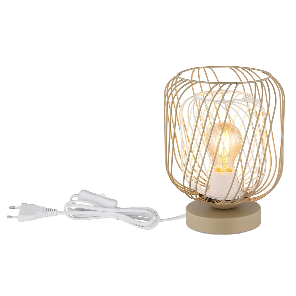 Tafellamp Dichti zand bruin Globo 9007371525348