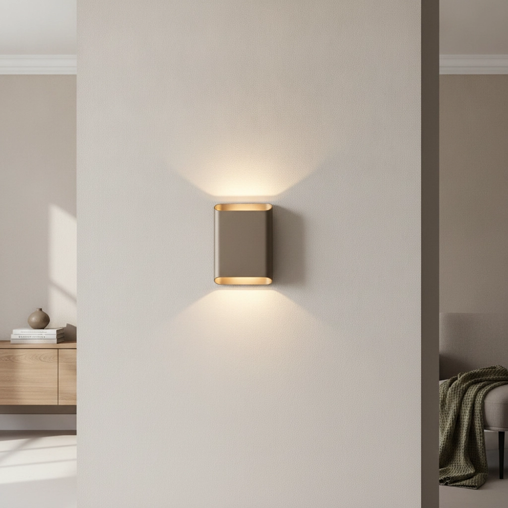 Wandlamp Diaz L DTW Champagne