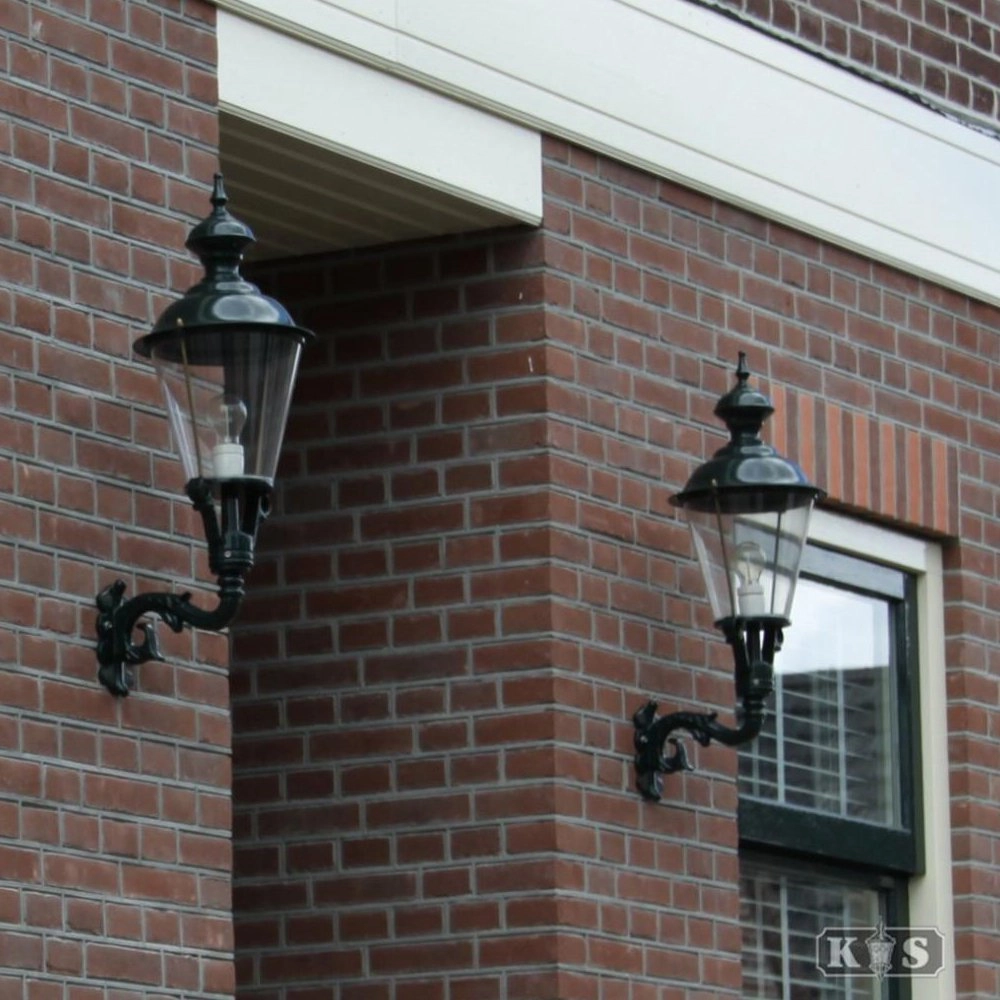 Wandlamp nostalgische stijl Monnickendam zwart KS Verlichting 8714732130943