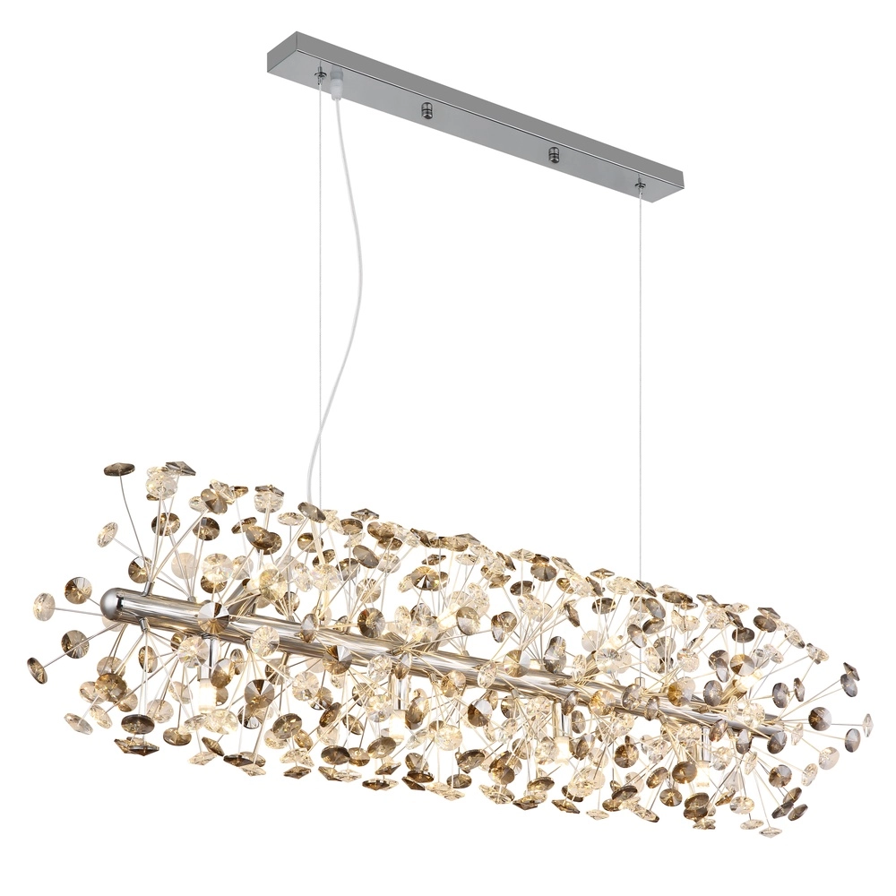 Hanglamp Katrina chroom 90cm