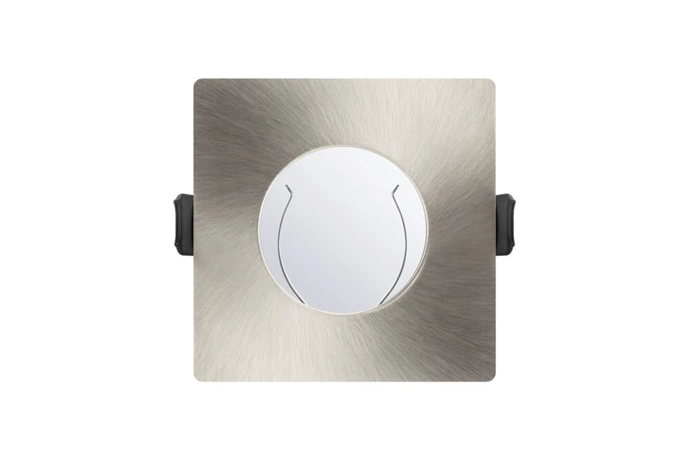 RVS inbouwspot EvoFire GU10 - vierkant Lyora 5055788228653