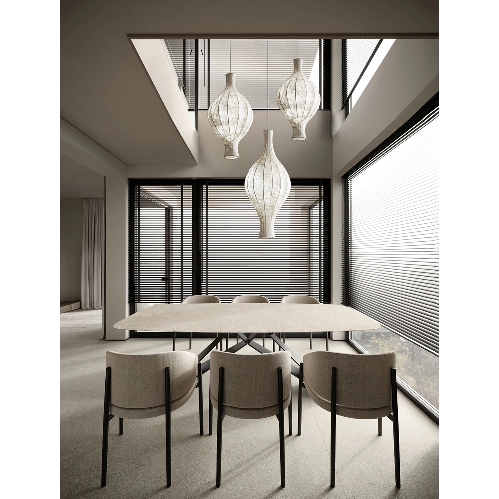 Witte hanglamp Seda Ø 38cm Lyora 5212017477873