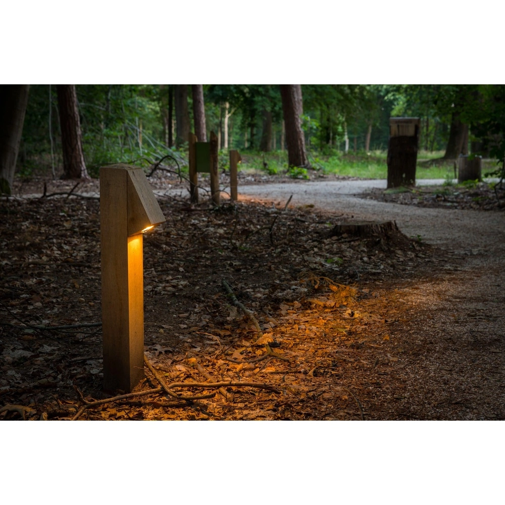Houten padverlichting Peri 100 Eiken - 10x10x50 - 2700K Timberlab 8716803513969
