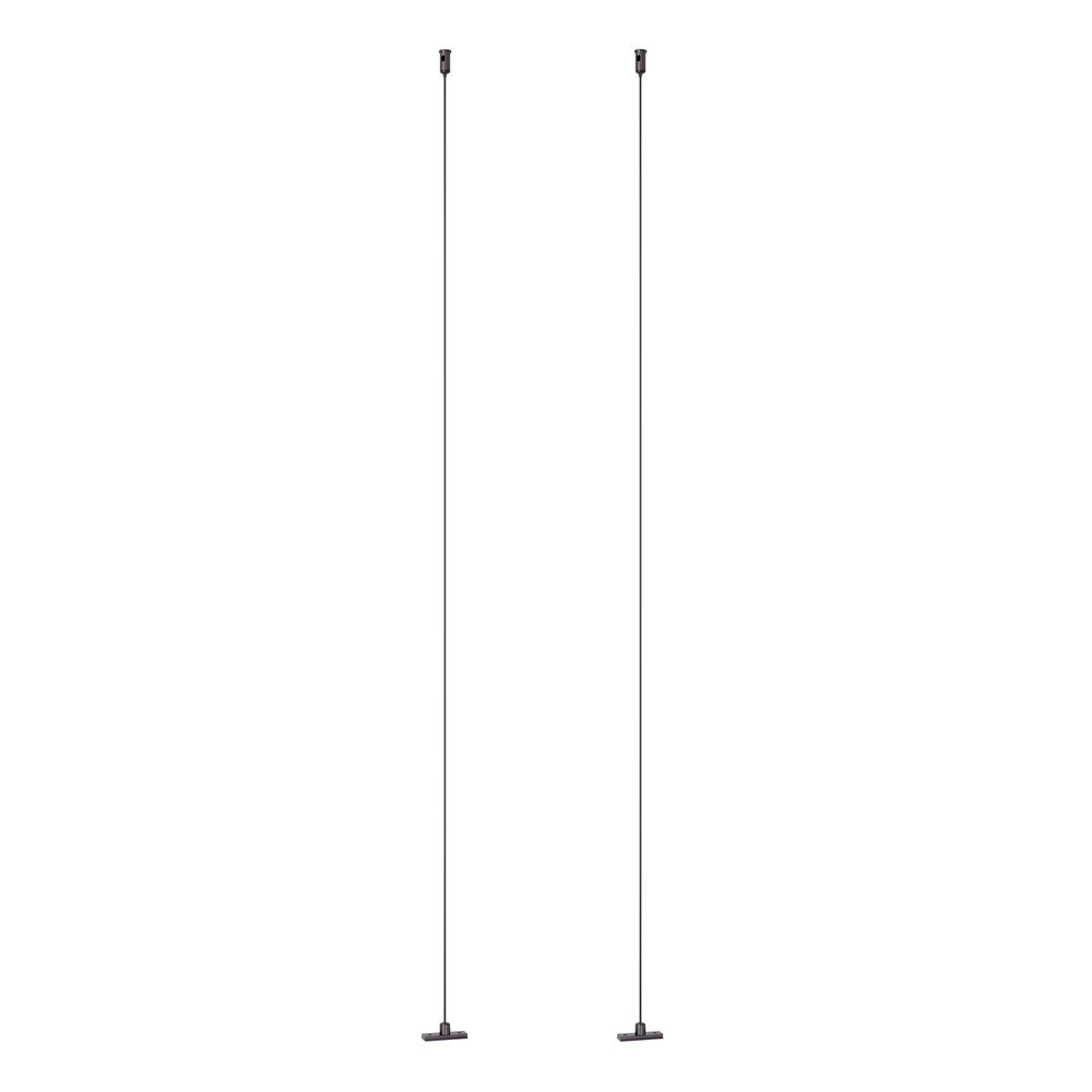 Ophangkabel voor 1-fase rail Linial mat zwart chroom