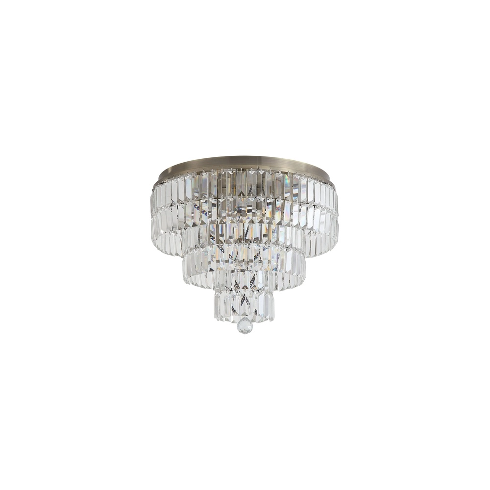 Plafondlamp Empire antiek messing Ø 50cm Searchlight 5053423304021