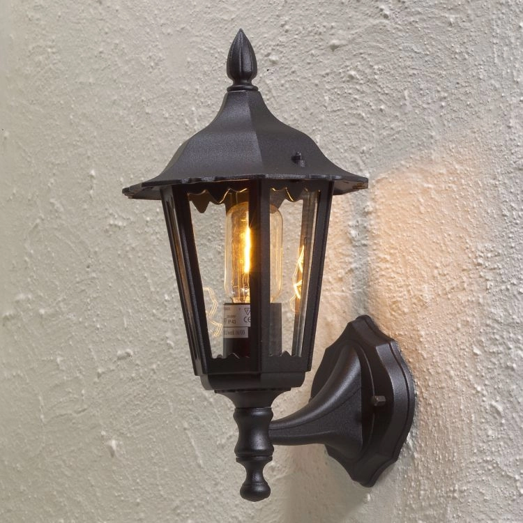 Klassieke buitenlamp Firenze Up zwart Klassieke buitenlamp Firenze Up zwart