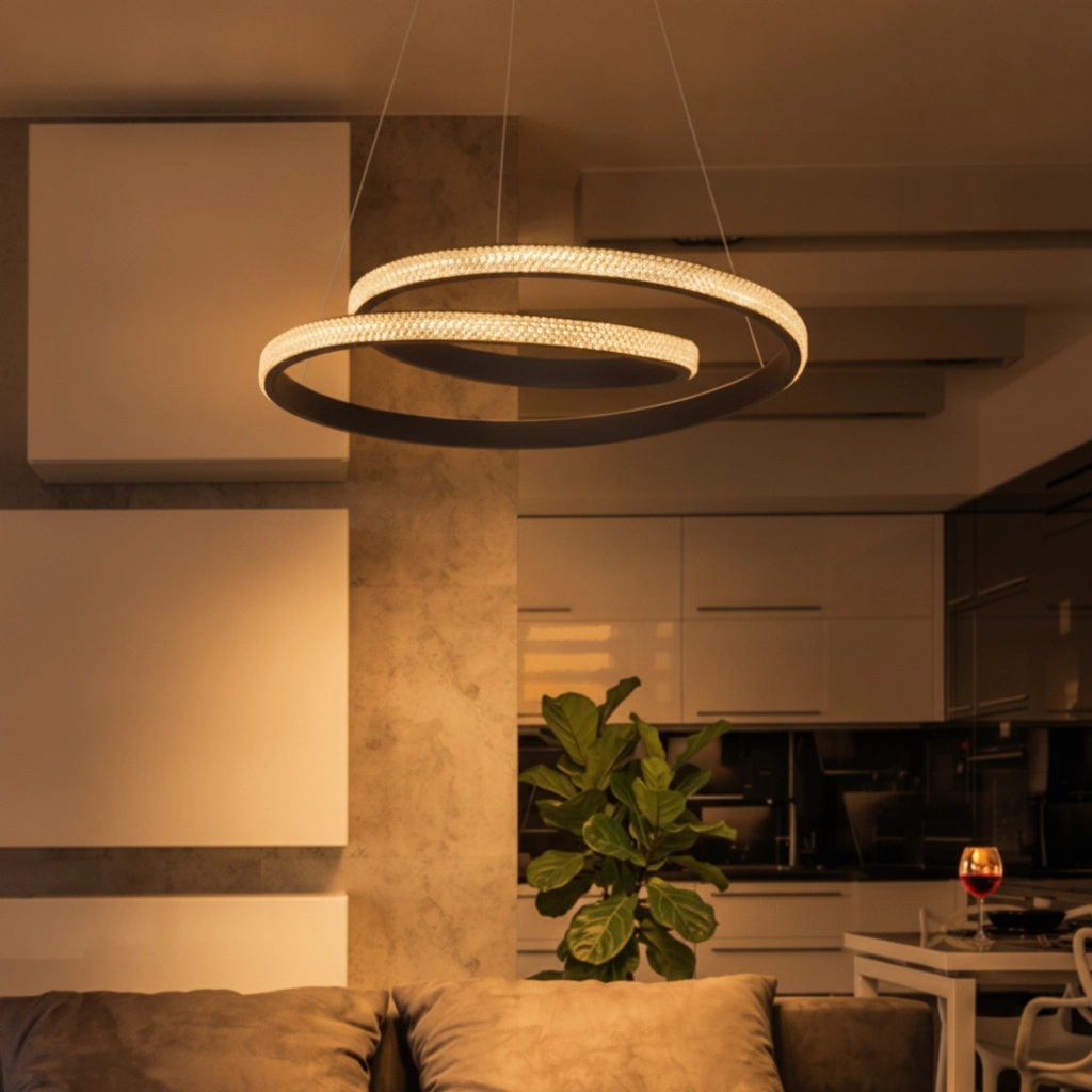 Design hanglamp Grania zwart Ø 55cm