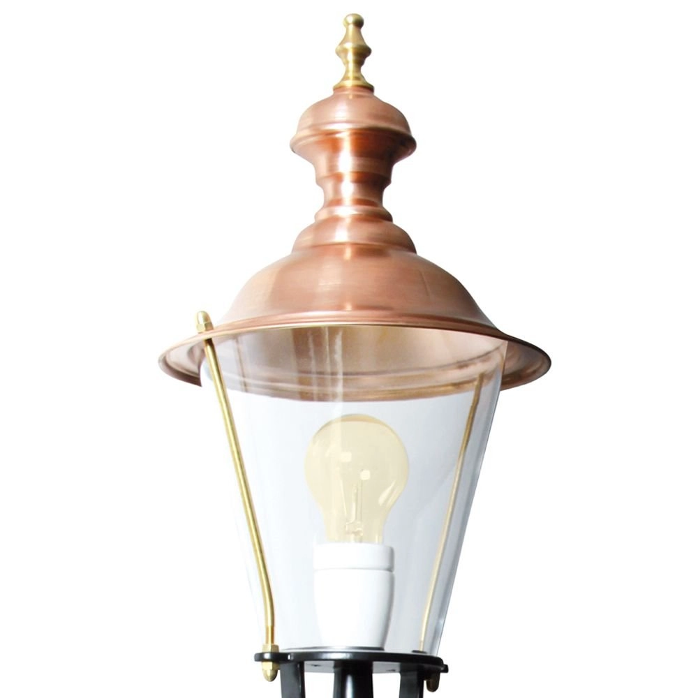 Nostalgische muurlamp Amstel M zwart KS Verlichting 8714732129145