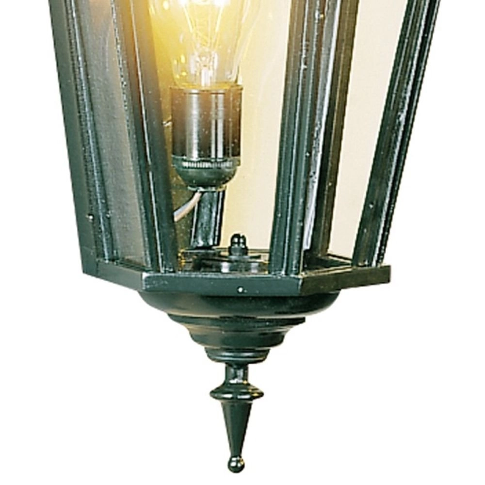 Nostalgische muurlamp Oxford 11 met kronen - zwart KS Verlichting 8714732120241