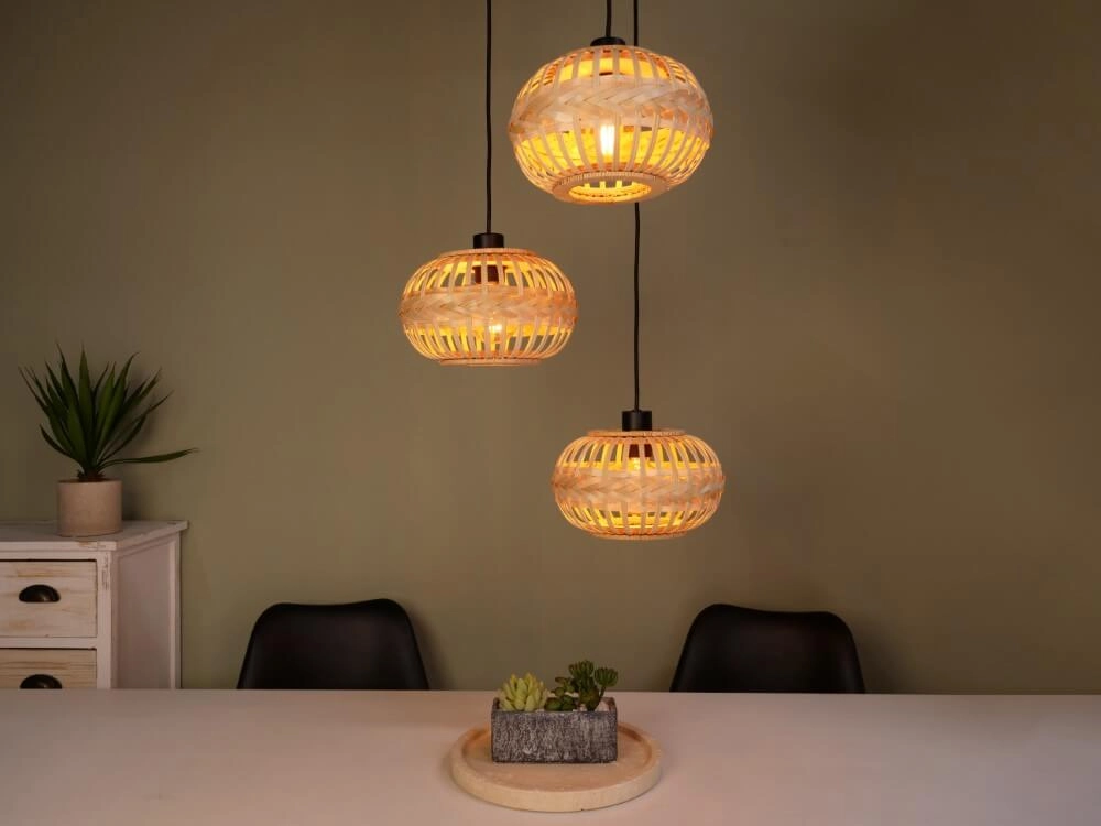 Vide hanglamp Amsfield 1 3-lichts Eglo 9002759438647