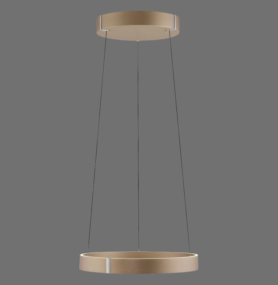 Ronde hanglamp Pure E-Clipse brons Ø 50cm Paul Neuhaus 4012248386408