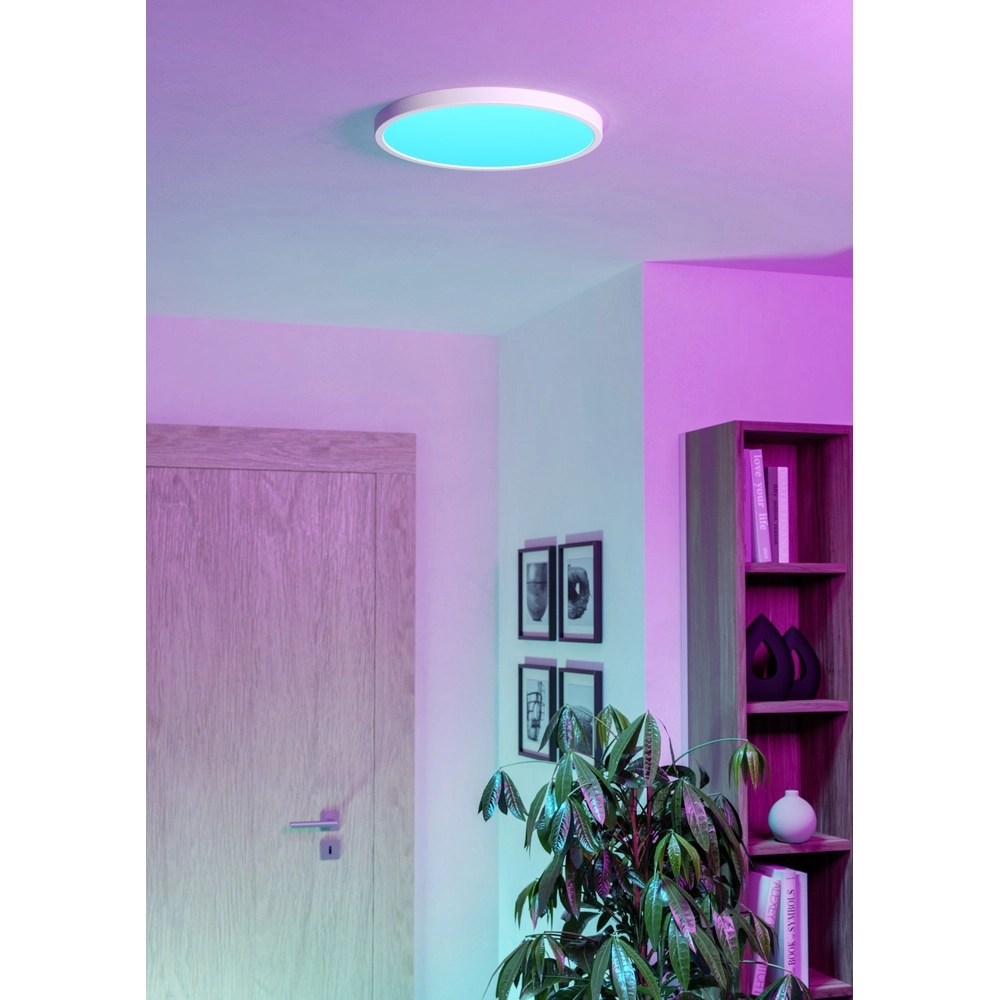 Zigbee plafondlamp Fueva 6-Z rond - wit - Ø 40cm Eglo 9008606330560