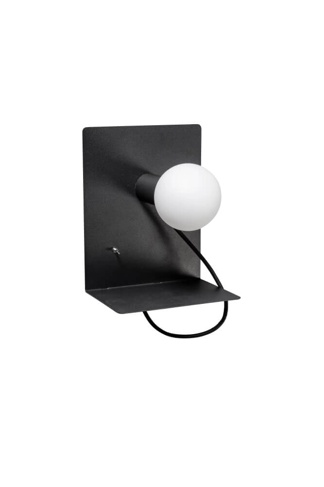 Wandlamp Magneto zwart met USB-aansluiting ETH 8719075189139