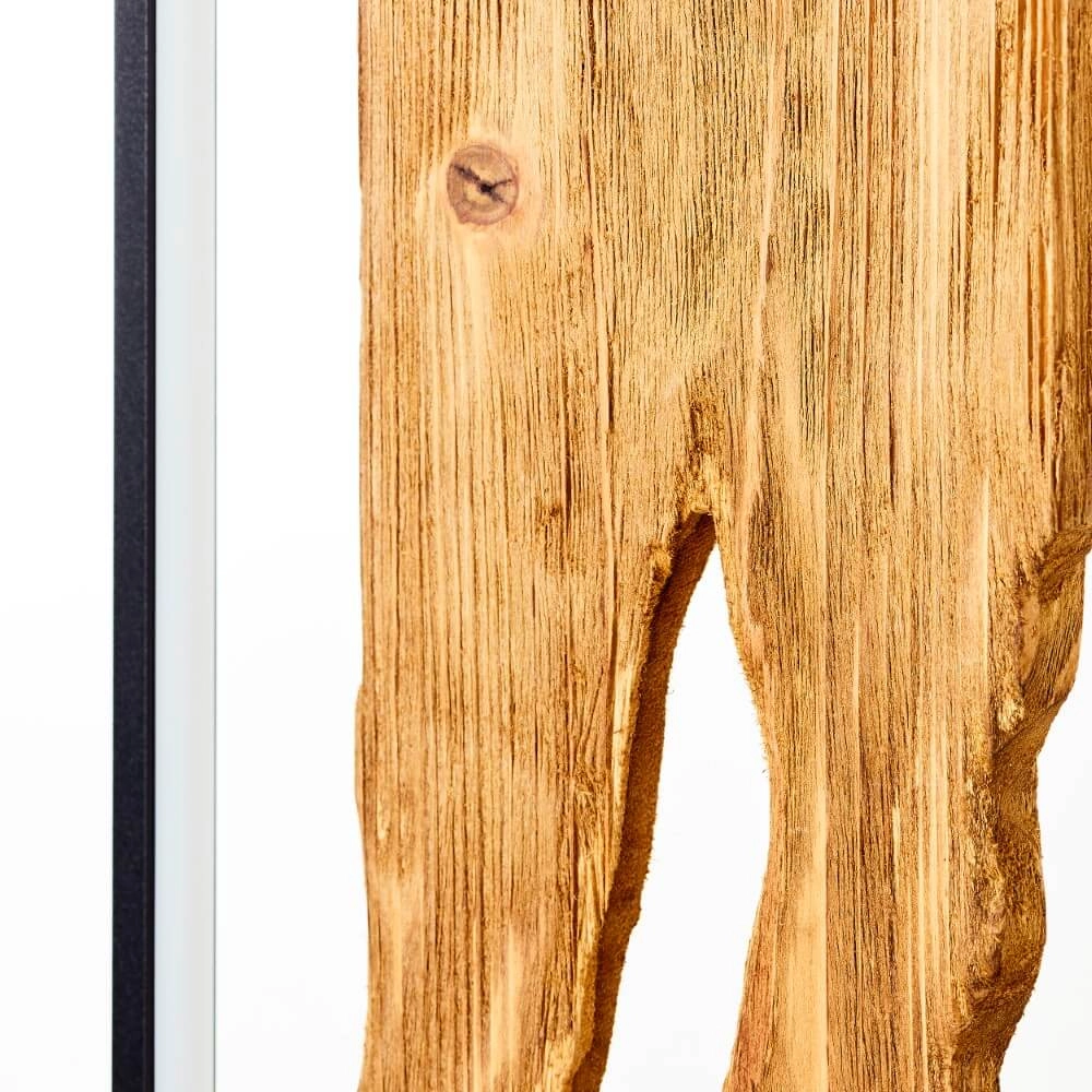 Led staande lamp Chaumont met hout Brilliant 4004353411809