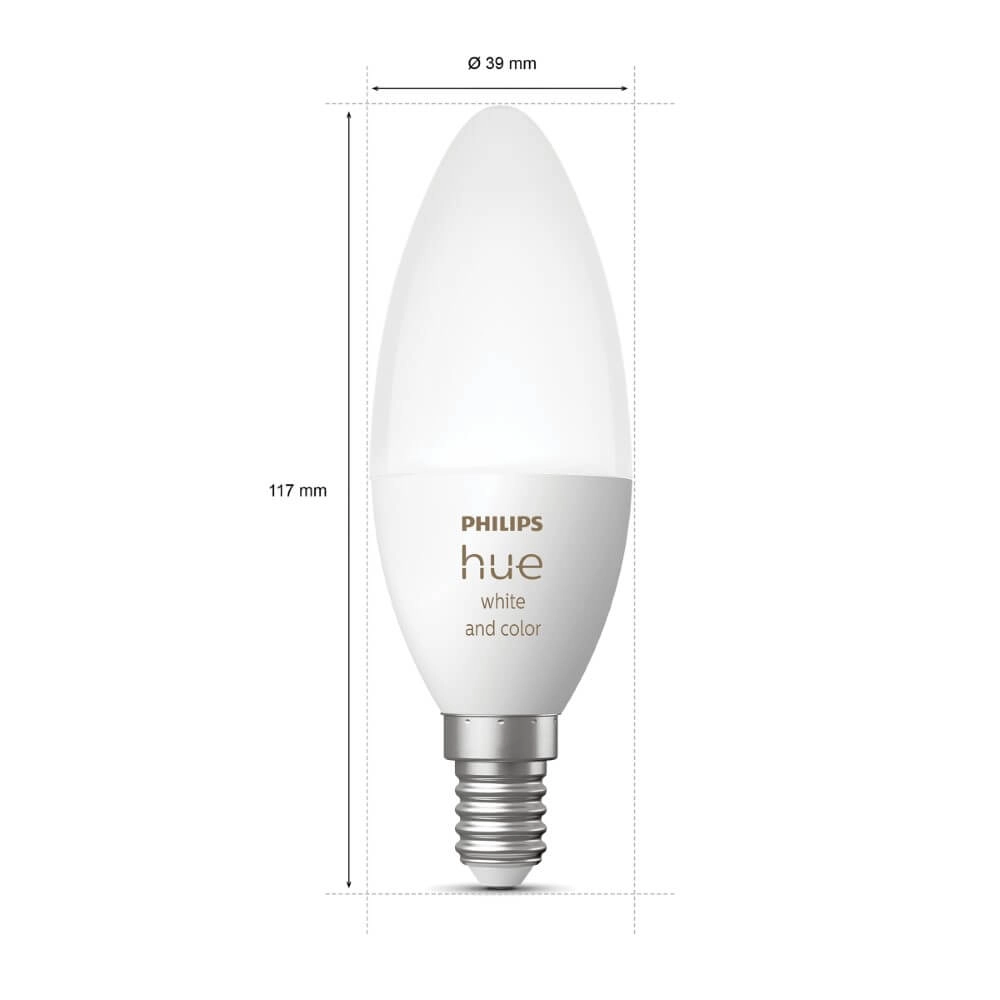 Hue - E14 - 5W - White and Color Philips 8719514356610