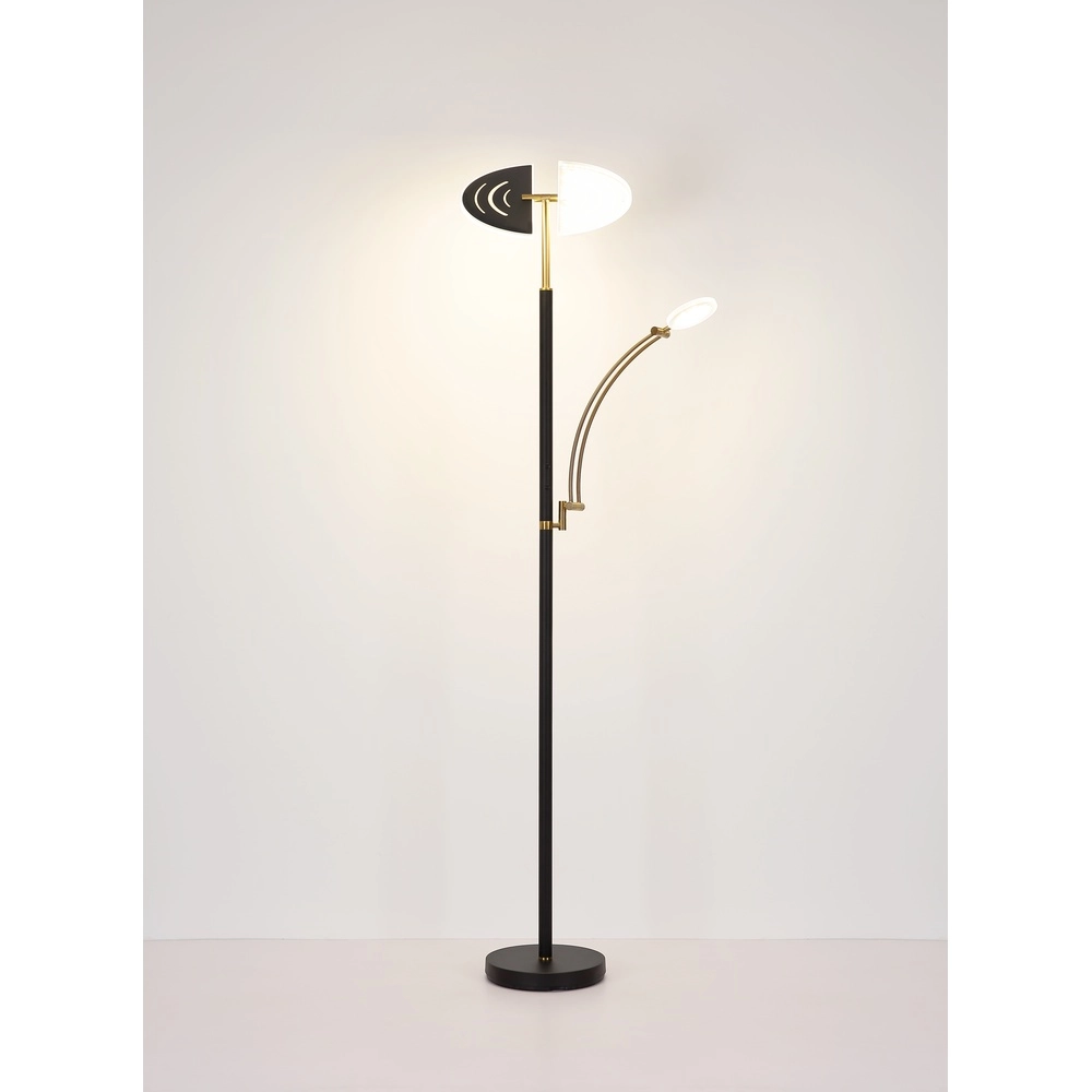 Vloerlamp Tirana zwart Globo 9007371471119