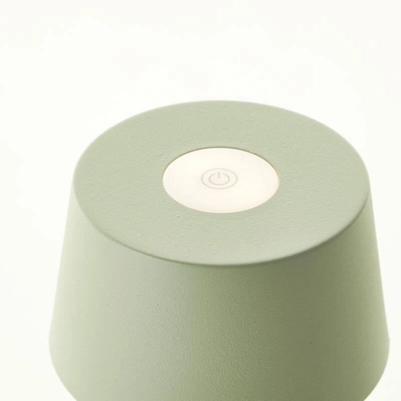 Oplaadbare tafellamp Jona groen Brilliant 4004353449109