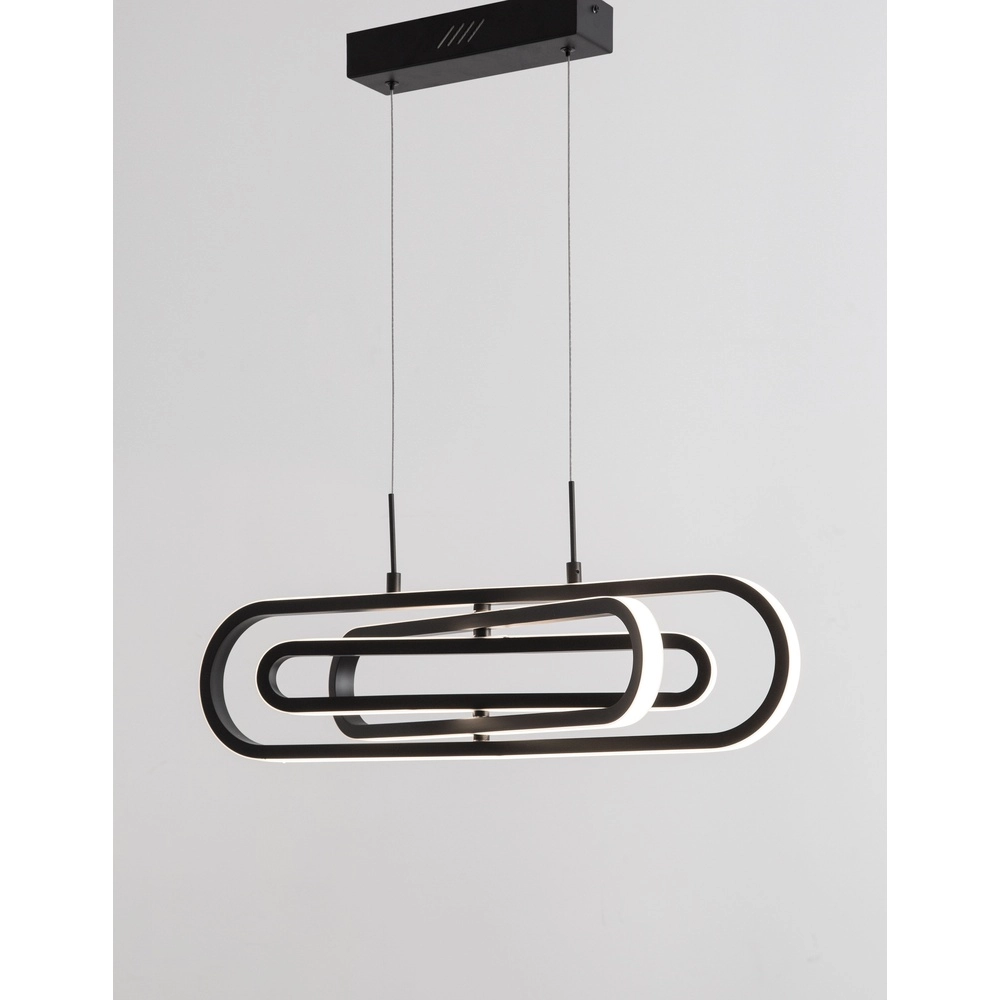 Design hanglamp Arte zwart ovaal