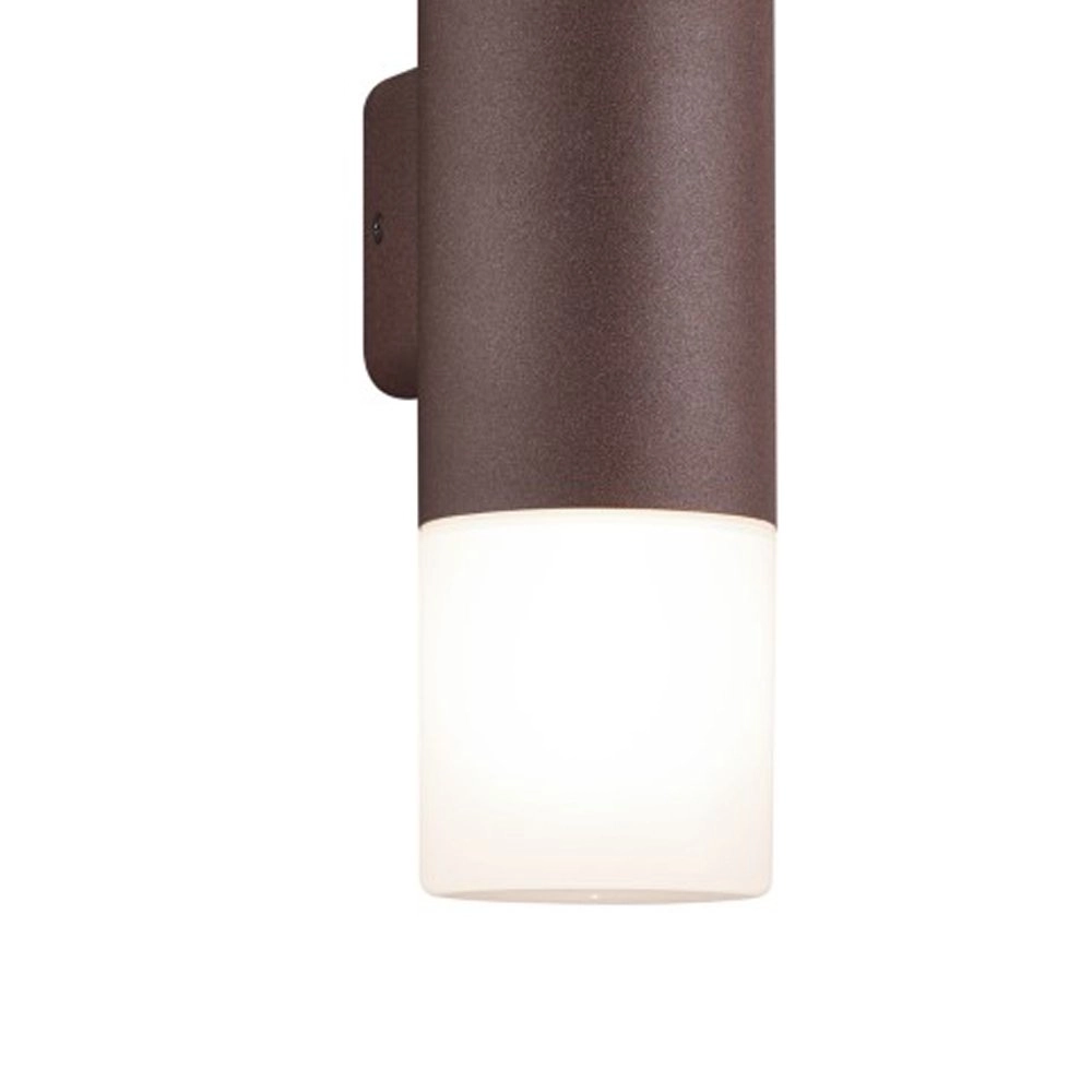 Wand lamp Hoosic 2-lichts 33cm bruin Trio 4017807410587