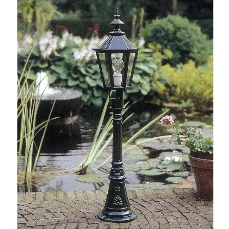 Staande nostalgische lamp Oxford 17 zwart KS Verlichting 8714732100946