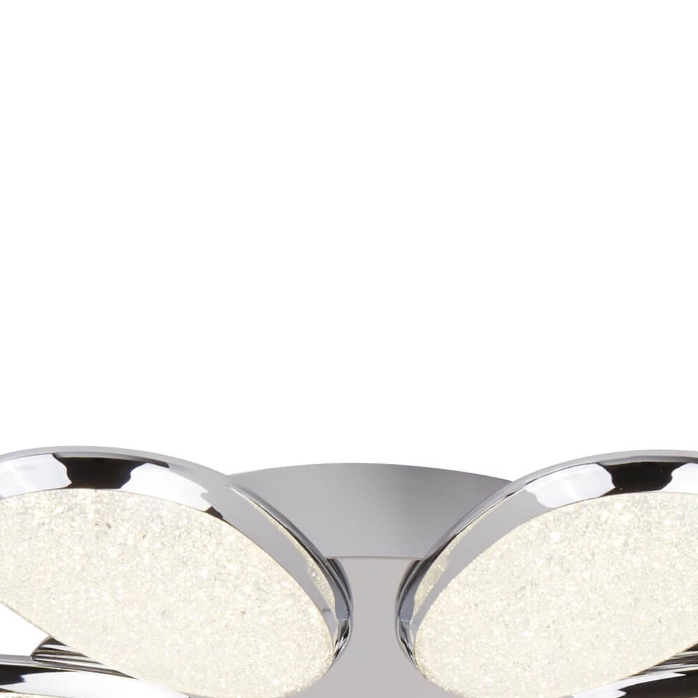 Design plafondlamp Lori 6-lichts grijs Searchlight 5053423097633