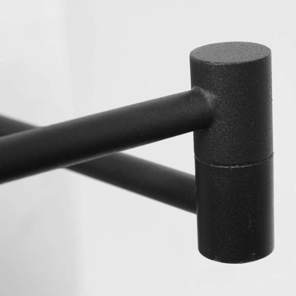 Wand leeslamp Retina zwart Steinhauer 8712746165104