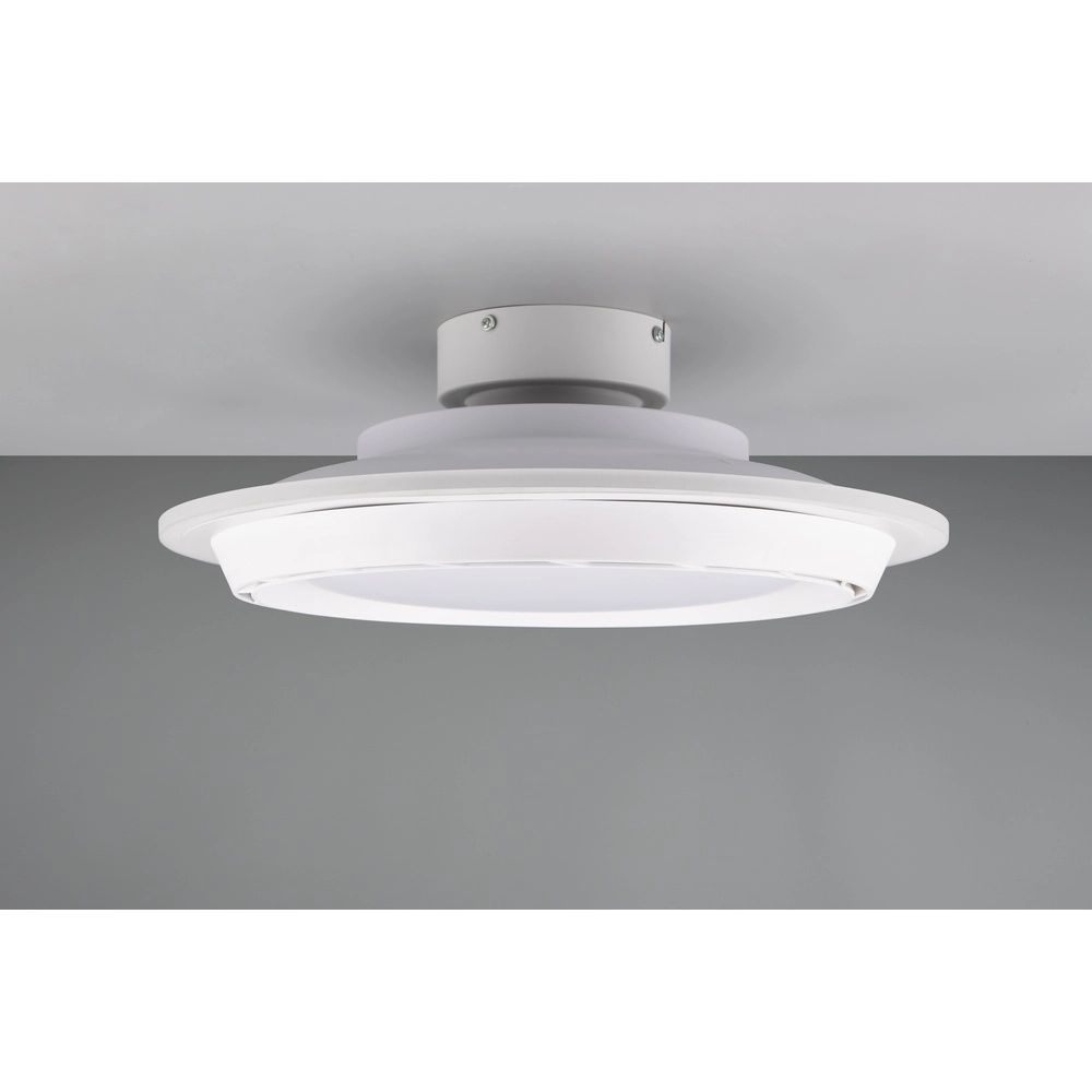 Design ventilator Saarela wit Ø 52cm Trio 4017807688917