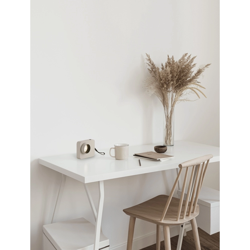 Oplaadbaar tafellampje Kedros beige Lyora 5212017464118