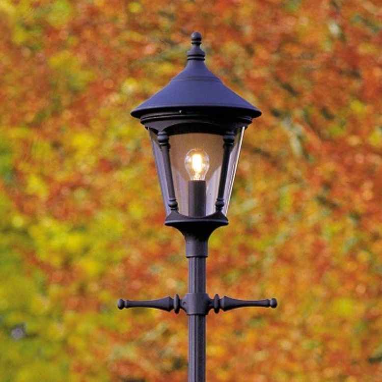 Klassieke lampenkap Virgo zwart KonstSmide 7318305707504