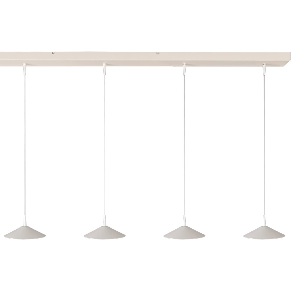 5-lichts hanglamp Ceppo wit Ø 18cm Masterlight 8718121352015
