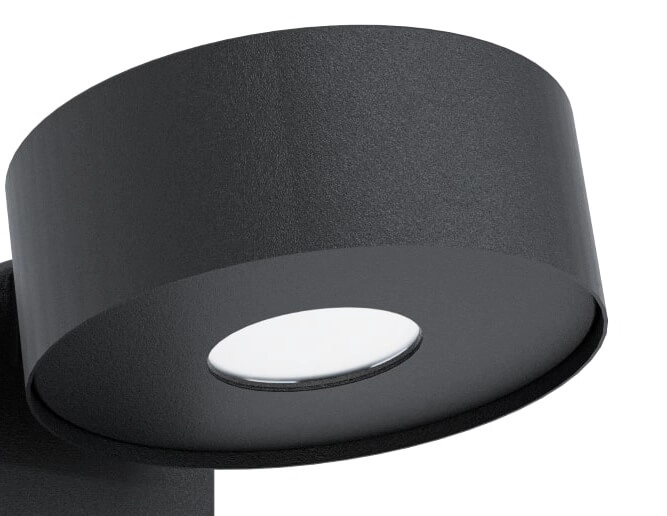 Led muurspot Palosco 6w - 3000K zwart Eglo 9002759987374