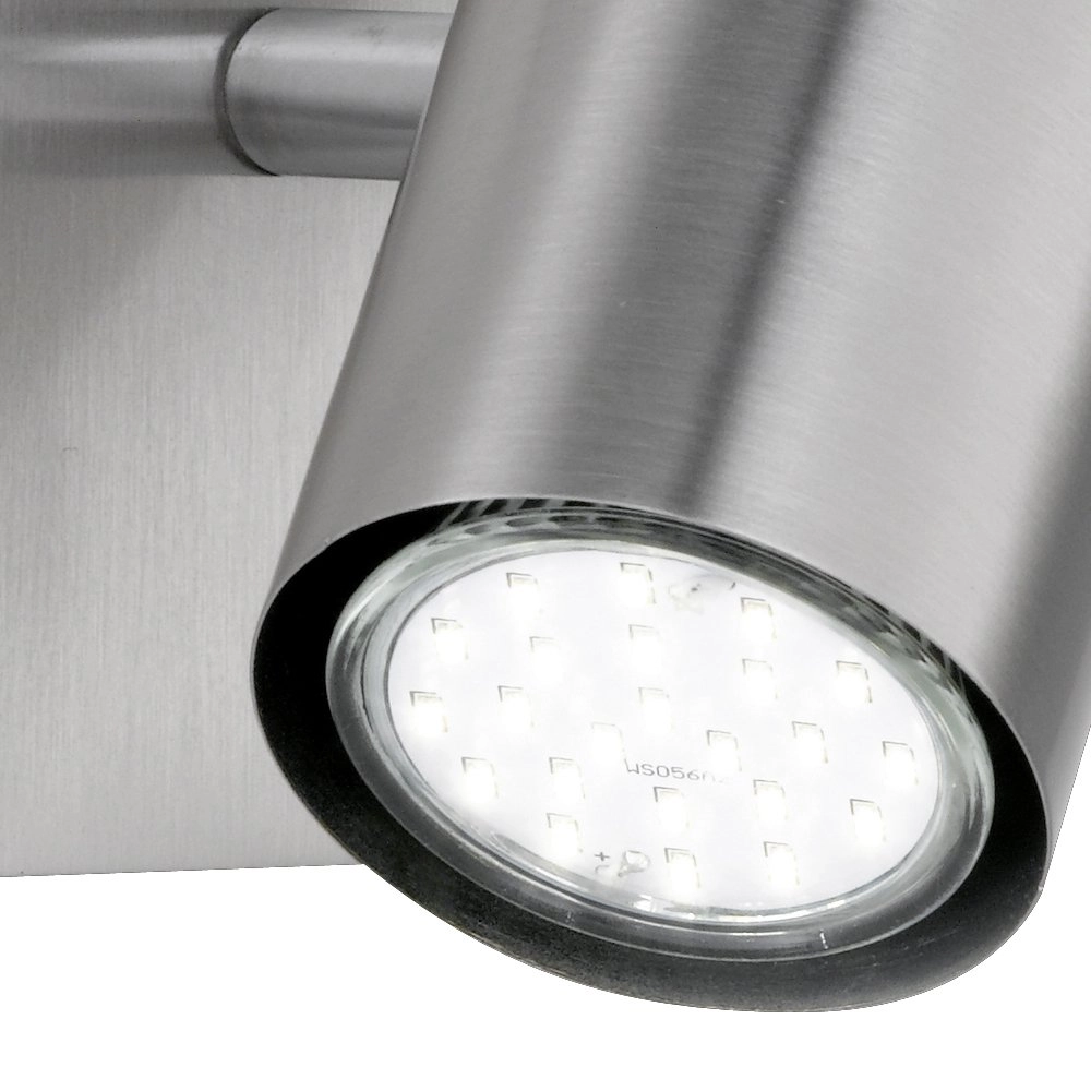 Moderne wandspot Series 8024 nikkel mat Trio 4017807231335